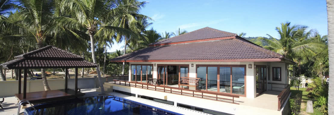 Lipanoi beachfront villa, Koh Samui